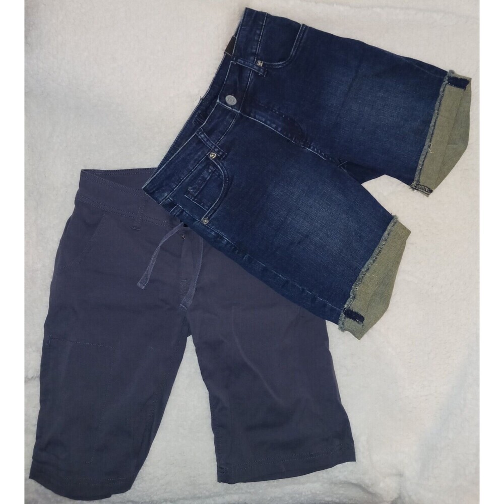 Prana Halle Hiking‎ Cargo, Kut From The Kloth Katy-Shorts Size 0 Women Lot Of 2